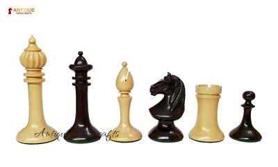 The Circa 1910 Lasker Schlechter World Chess Championship Series - 4.5" King