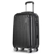 Wanderlite Luggage Trolley Travel Set Suitcase 20" Carry On Hard Shell Case Sets