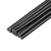 Mini Hot Glue Gun Sticks 4-inch x 0.27-inch for Glue Guns, Black 20pcs