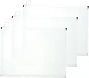 COHEALI A4 Plastic File Envelopes Document Envelopes Document Holder Bag for Office