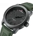 NaviForce Men’s Sports Watch With Leather Wrist Strap / Water Resistant 30m