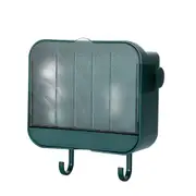 2Pcs Universal Hook Vertical Belt Cover Water Fertilizer Soap Box Soap Rack Punch-free Installation Bathroom Cozinha Shelf