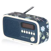 VQ Dexter DAB+ Portable Radio by Laura Ashley (Elveden Navy)