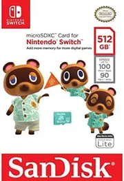 SanDisk 512GB Nintendo Licensed Micro SD