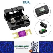 AFS Mini ANL Inline Fuse Holder with Bolt On 100 Amp Fuse Supplied (100A) holder