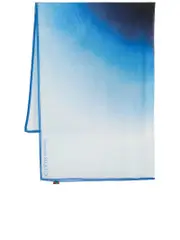 Alexander Mcqueen Gradient Logo Scarf