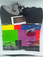 Size XS- Balmain Paris x Stranger Things Glitch Hoodie x Netflix Fits Like A Med