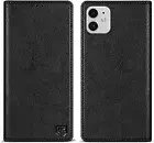 ZZXX for iPhone 11 Wallet Case with [RFID Blocking] Card Slot Stand Strong Magne