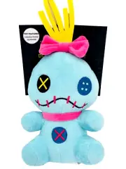 NOC Disney Lilo & Stitch Scrump Doll 8" Plush Dog Toy Squeaker Crinkle
