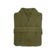 Angove Cotton Robe Olive Medium
