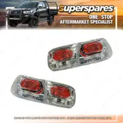 Superspares Tail Light Set for Honda Civic Eg / Eh 12 / 1991-09 / 1995