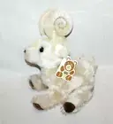 Russ Berrie White Mountain Goat 12" NOS Ajax Cuddle Ups Rare HTF Plush Toy TAGS