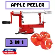 Kitchen Tool Red 3 in 1 Apple Peeler Slinky Machine Fruit Cutter Slicer Corer