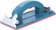 Housoutil Ergonomic Sandpaper Holder for Walls Hand Grip Tool Metal Clips Sandpaper Frame for Sanding Wood Metal Wet Dry