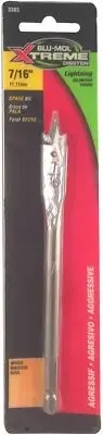 Disston E0102713 Carded Blu-Mol Xtreme Spade Bits, Daimeter and Length 7/16 by 6