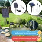 Solar Powered Oxygenator Aerator Air Pump Oxygen Kit for Outdoor Pond Fish Tank