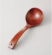 Large Ball Spoon (Brown) 3.7 x 10.2 inches (9.5 x 26 cm), Buffet & Viking, Hotel, Restaurant, Western Tableware, Restaurant, Commercial Use