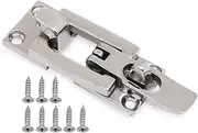 BENLIUDH Marine Hatch Latch, 316 Stainless Steel Boat Hatch Latches Heavy Duty Hold Down Clamp Hasp Latch with Screws