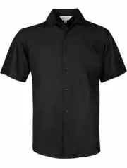 Mens Springfield Short Sleeve Business Shirt Corporate Workwear Uniforms Hotel