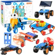 STEM Kits for Kids Age 5-7 8-10, 6 Set Robot Building Toys for Ages 8-13, Scienc