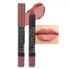 Matte Lipstick Set - Longwear Waterproof Lip Crayon, Velvet Lip Stain, Shade 05#