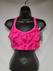 Champion Women's T-Back Shaped Sports Bra Medium Support 36C pink style 1050