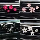 4Pcs/Set Car Outlet Vent Perfume Clips Car Air Freshener Small Daisy Interior
