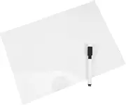 HOODANCOS Erasable Whiteboard Sticker for Office Home Study Dry Erase Board with Sticky Adhesive A4 Size Memo Pad for Notes and Reminders
