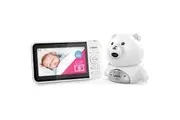 VTech Full Colour Baby New Born Video & Audio Monitor Bear Camera White