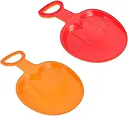 Homoyoyo 2pcs Boys and Girls Snowboard Toys Grass-Sliding Boards Skiing Boards Sleds Easy to Clean Store Random Style
