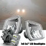 2PC 5x7" 7x6 LED Headlight Hi/Lo For Chevy Express 1500 2500 3500 4500 Cargo Van (for: Peugeot)