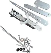 S*MART EGE Chrome Trigger Mechanism for Wooden Spearguns, 250kg Pull Force, Stainless Steel Construction with Hardware Kit, Reverse mechanizm