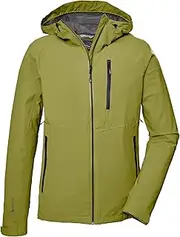 [killtec] Men's Kos 25 Mn Functional Jacket Waterproof Outdoor Jacket with Hood