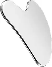 Stainless Steel Gua Sha Tool for Face Therapy Facial Skin Care Lymphatic Detoxification Reduce Wrinkles and Puffines