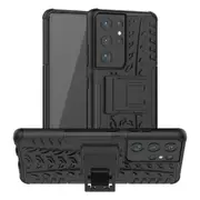 MCC Heavy Duty Samsung Galaxy S22 Ultra 5G Shockproof Case Cover S908 [Black]