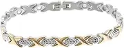 VALICLUD 1pc Energy Bracelet Titanium Steel Bracelet Magnetic Health Bracelet Comfortable Bracelet Chic Bracelet Bracelets Row Magnetic Wrist Care Chic Magnet Bracelet Women Magnet Bracelet