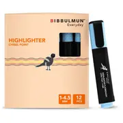 BIBBULMUN BLUE ECO HIGHLIGHTER CHISEL EACH