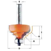 CMT Classical Ogee Router Bits Carbide Tipped 1/4" and 1/2" Shanks