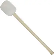 HYTROVE 1Set Wooden Drum Mallets Percussion Sticks with Wood Handle for Bass Drums Comfortable Grip for Beginners and Musicians Durable and Convenient for All Skill Levels