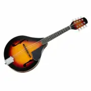 27" A-Type 8Strings Elegant Basswood Mandolin Acoustic Musical Instrument Brown