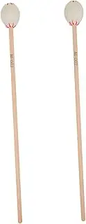 SWOOMEY 2pcs Maple Drumsticks Marimba Hammers Durable Percussion Accessories with Smooth Surface and Tone for Musicians and Enthusiasts