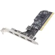 USB2.0 Expansion Card PCI to 5 USB2.0 Chip Expansion Adapter Card Y7T47867