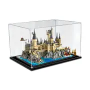 Acrylic Display Case for LEGO 76419 Harry Potter Hogwarts Castle and Grounds Figure Storage Box Dust Proof Glue Free