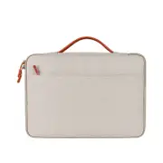 14.1-15.4 Inch Water Resistant Laptop Briefcase Bag Laptop Sleeve Laptop Case Cover Bag,Khaki