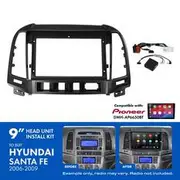 Aerpro 9" Multimedia Receiver Head Unit Kit to suit Hyundai Santa Fe 2006-2009 - AKHY19