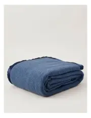 [Australian House & Garden] Australian Wool Blanket in Navy