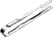 3Pcs Thick Stainless Steel Ice Tongs Food Serving Clamps for Sugar Cubes Ice and Appetizers Versatile Kitchen Gadget for Home Cafe and BBQ Parties