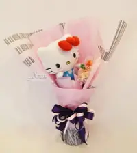 在飛比找樂天市場購物網優惠-Hello kitty 乾燥花束，hello kitty/S