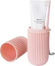 Toothbrush Case for Traveling | Toothbrush Travel Containers,Travel Toothbrush Cup Holder for Traveling Camping Business Trip and School