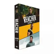 Reacher: Season 1- 3 The Complete Series DVD New & Sealed Box Set FREE SHIPPING